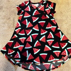 LuLaRoe Watermelon Scarlett Dress